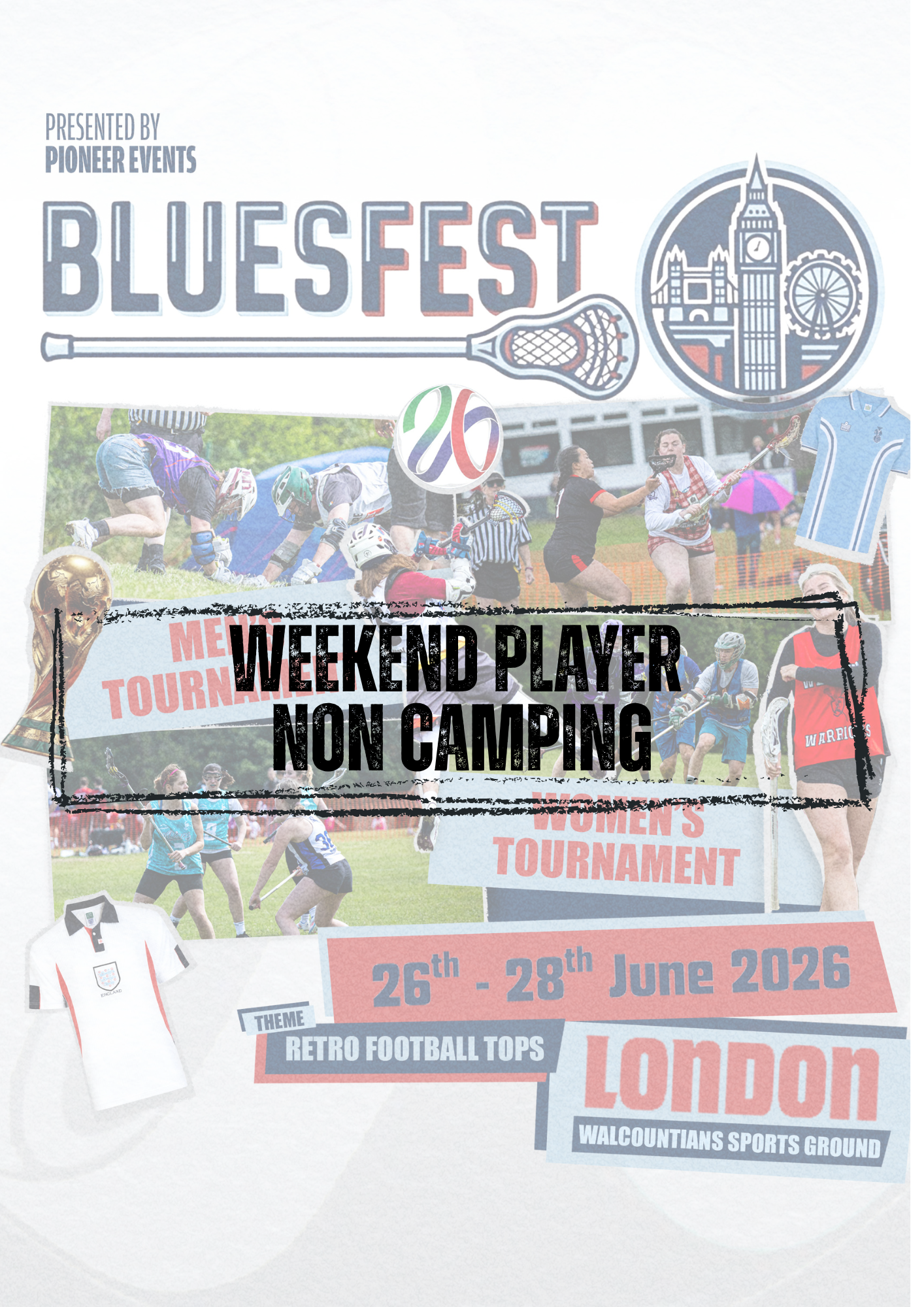 BluesFest 2026 - Weekend Player (NON CAMPING)