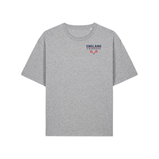 England Lacrosse Oversized Cotton T Shirt