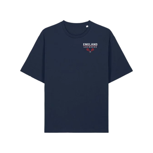 England Lacrosse Oversized Cotton T Shirt