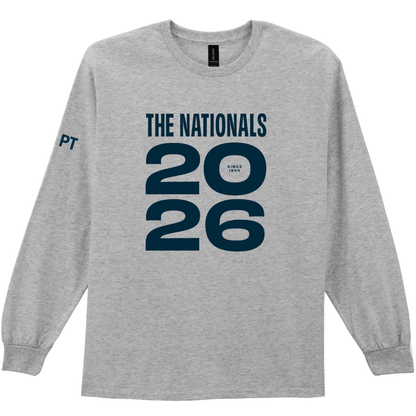 National Schools 2026 Official Merch - Long Sleeve Cotton T Shirt