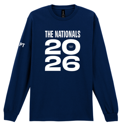 National Schools 2026 Official Merch - Long Sleeve Cotton T Shirt
